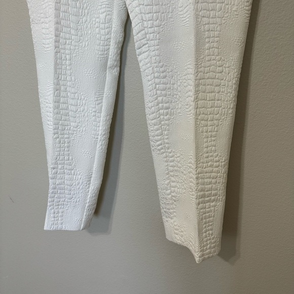 Black Label by Chicos Alabaster Crocodile Easy Pant—12 - Picture 6 of 14